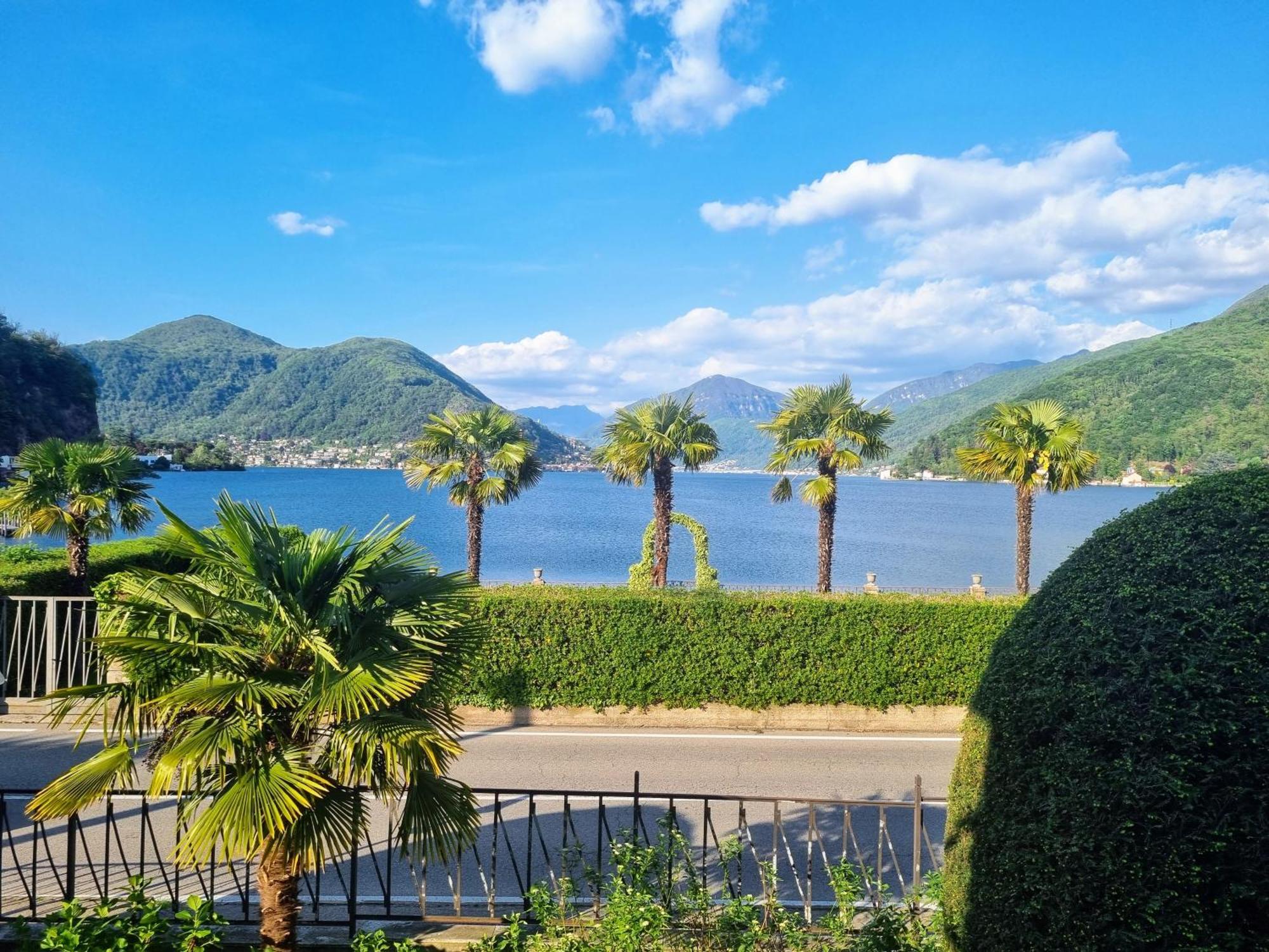 Residenza Lago Sereno Porto Ceresio Buitenkant foto